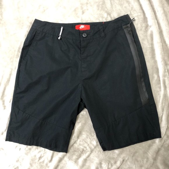 Nike Shorts | Nike Unique Large Zipper Pocket 9 Inseam Shorts | Poshmark